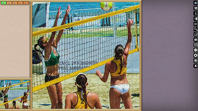 Jigsaw Puzzle Pack - Pixel Puzzles Ultimate: Beach Volleyball