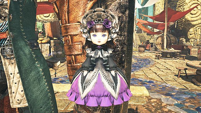 Monster Hunter Wilds - Pendant: Violet Lala Dress Doll