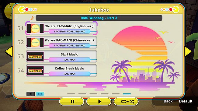 PAC-MAN WORLD Re-PAC - Jukebox