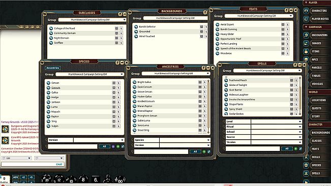 Fantasy Grounds - Humblewood Campaign Setting