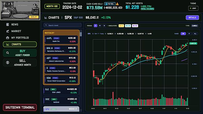 Money Makes Money: Historical Market Simulator