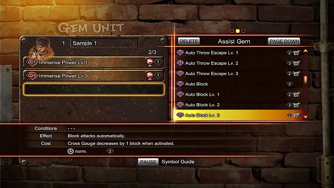 Street Fighter X Tekken: Gems Assist 4 