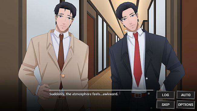 My Douchey Boss Has a Gentle Twin Brother?! - BL Visual Novel