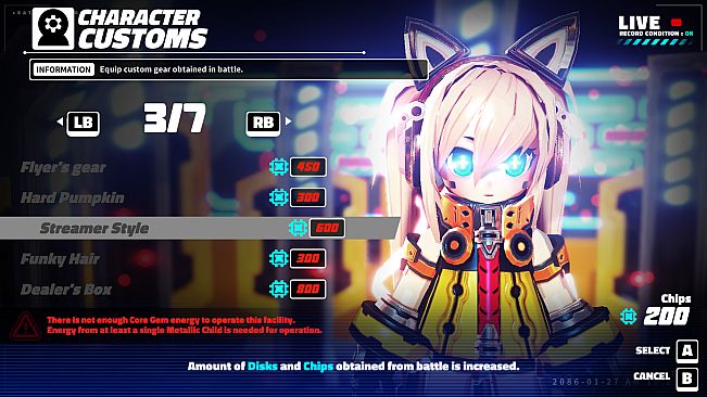 METALLIC CHILD Chip Pack 200