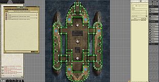 Fantasy Grounds - Pathfinder RPG - Pathfinder Flip-Mat - Warship