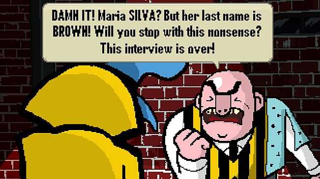 Detective Case and Clown Bot in: Murder in the Hotel Lisbon