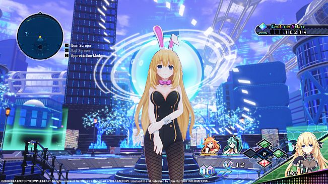 Neptunia Virtual Stars - Bunny Outfit: Goddess Set