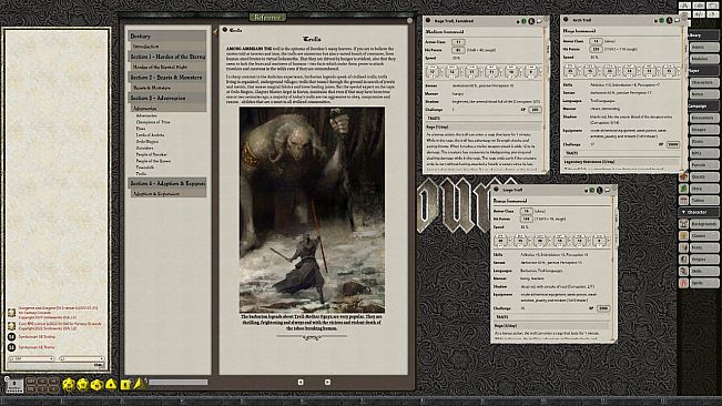 Fantasy Grounds - Ruins of Symbaroum - Bestiary