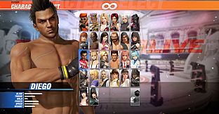 DOA6 Diego Deluxe Costume