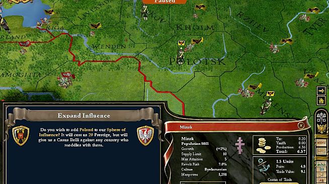 Europa Universalis III: Heir to the Throne