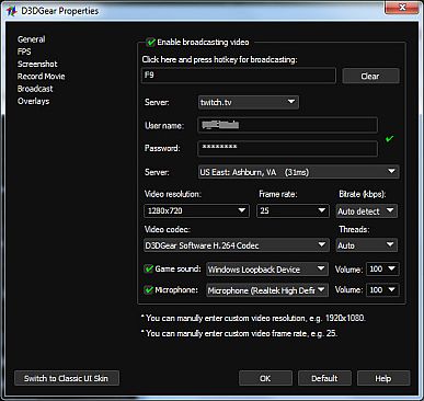 D3DGear - Game Recording and Streaming Software