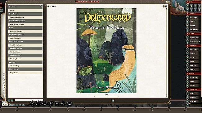Fantasy Grounds - Dolmenwood - Winter's Daughter