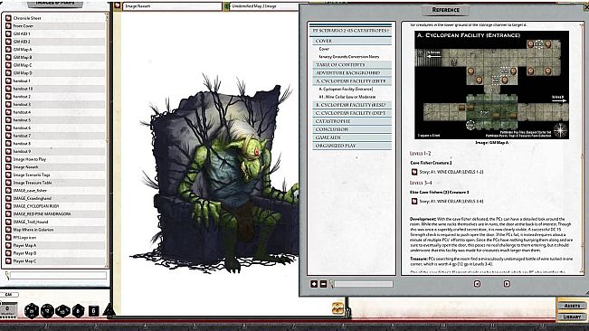 Fantasy Grounds - Pathfinder 2 RPG - Pathfinder Society Scenario #2-03: Catastrophe's Spark