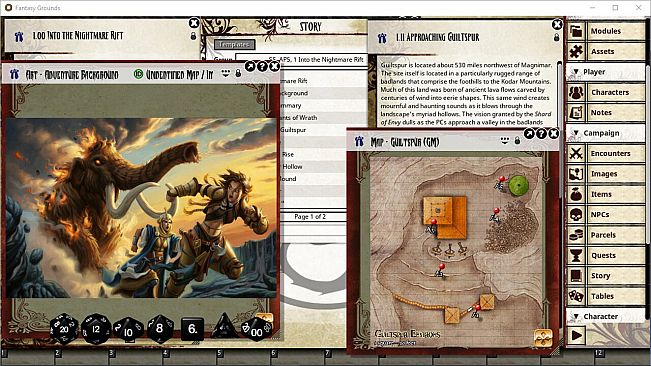 Fantasy Grounds - Pathfinder RPG - Shattered Star AP 5: Into the Nightmare Rift