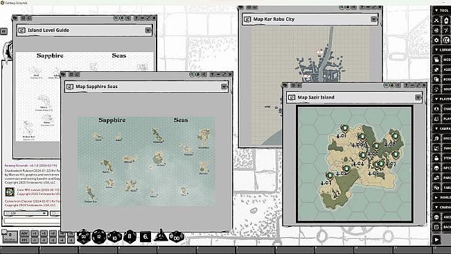 Fantasy Grounds - Sapphire Seas for Shadowdark RPG