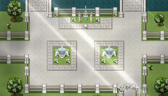 RPG Maker MV - KR Flower Forest Tileset