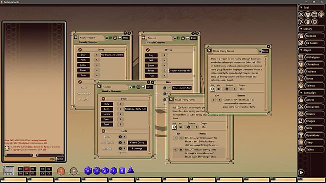 Fantasy Grounds - Dune Adventures in the Imperium