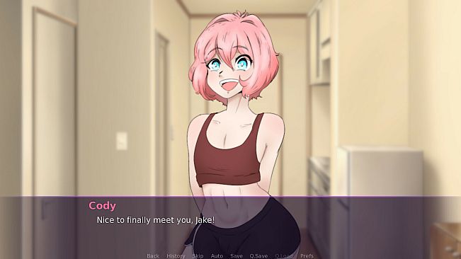 The Femboy Next Door Thinks I'm Cute