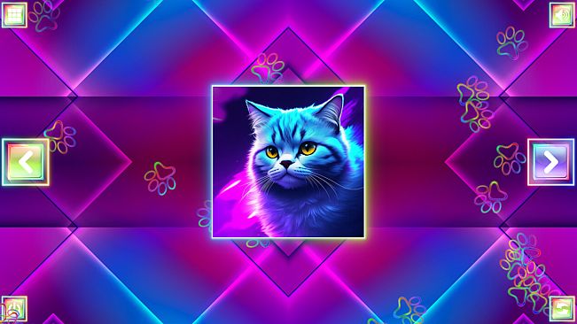 Neon Fantasy: Cats