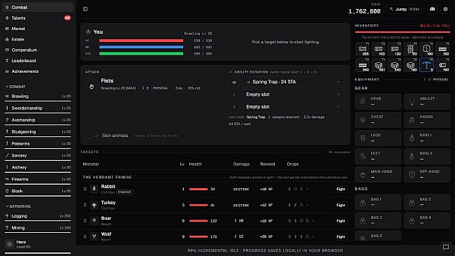 RPG Incremental Idle