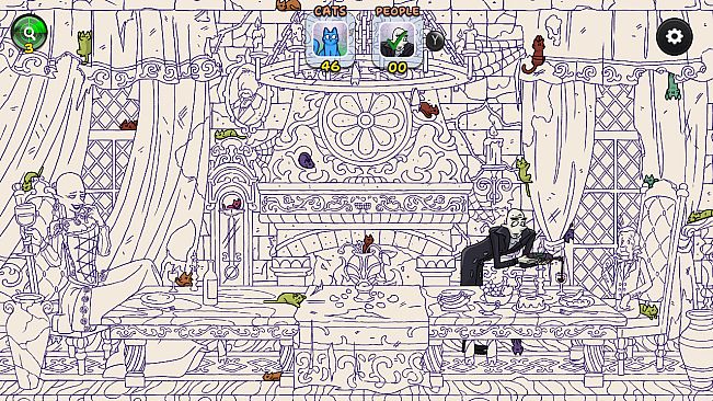 Hidden Cats in Spooky Village