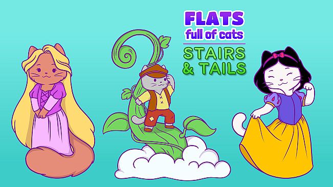 Flats Full of Cats: Stairs & Tails