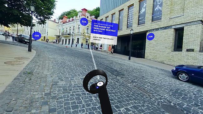 Kyiv: from dusk till dawn with Lenovo Explorer