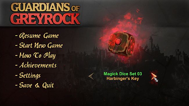 Guardians of Greyrock - Dice Pack: Magick Set 03