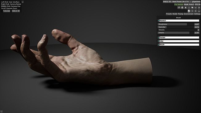 HAELE 3D - Hand Poses Lite - Drawing References
