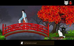 Cat and Ghostly Road