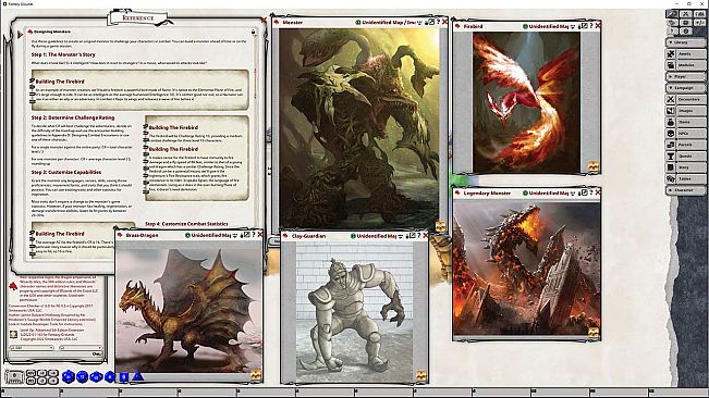 Fantasy Grounds - Level Up Monstrous Menagerie