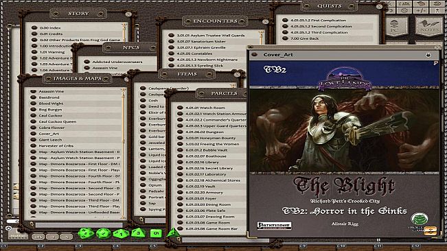 Fantasy Grounds - The Blight: Horror in the Sinks (5E)
