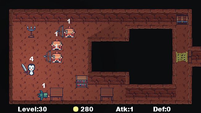 Strategy game but with a penguin who has a sword