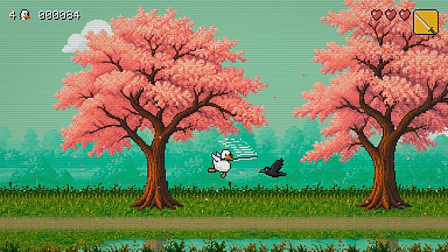 Two Happy Geese