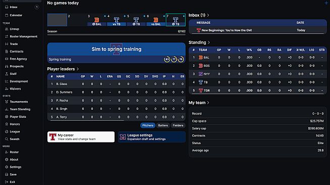 Baseball Legacy Manager 26