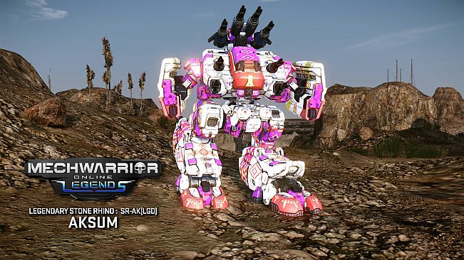 MechWarrior Online - Aksum Legendary Mech Pack