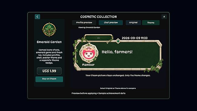 Cozy Farm - Emerald Garden Theme