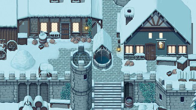 RPG Maker MV - Winlu Fantasy Tileset - Exterior Winter