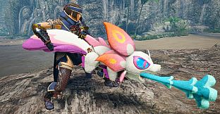 Monster Hunter Rise - "Stuffed Mizutsune" Hunter layered weapon (Heavy Bowgun)