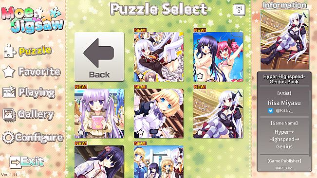 Moe Jigsaw - Hyper-Highspeed-Genius Pack