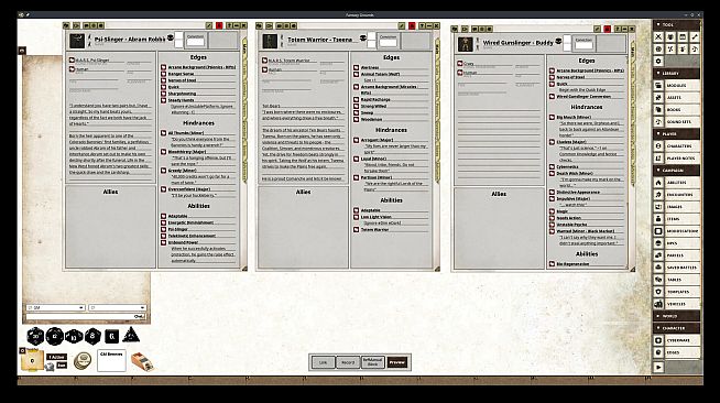 Fantasy Grounds - Rifts for Savage Worlds Adventure Edition: Archetype Set 4