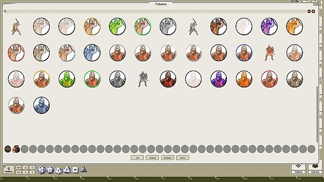 Fantasy Grounds - Saints & Heroes, Volume 13 (Token Pack)