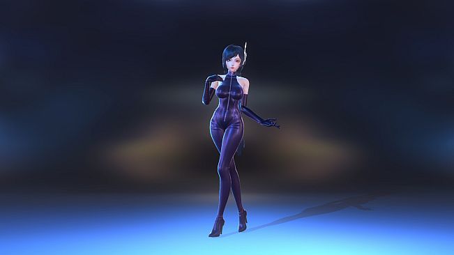 Angel Legion-DLC Tight Leather (Purple)