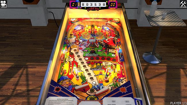 Zaccaria Pinball - Circus Table