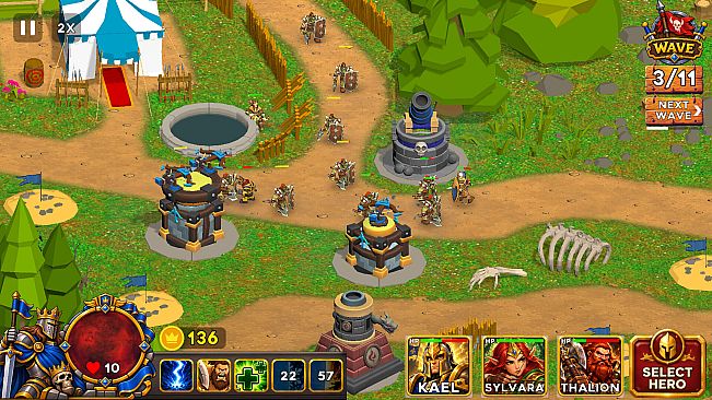 Heroes vs Orcs: Tower Defense
