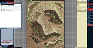 Fantasy Grounds - Starfinder RPG - FlipMat - Desert World