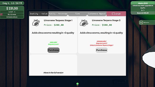 Weed Supermarket Simulator: Prologue