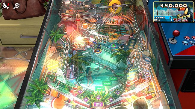 Zaccaria Pinball - Tropical Deluxe Pinball Table