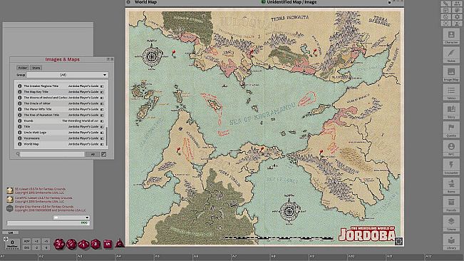 Fantasy Grounds - World of Jordoba Player Guide (Any Ruleset)