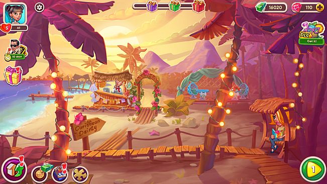 Cafe Dash: Cooking, Diner Game - Beach Mood Set